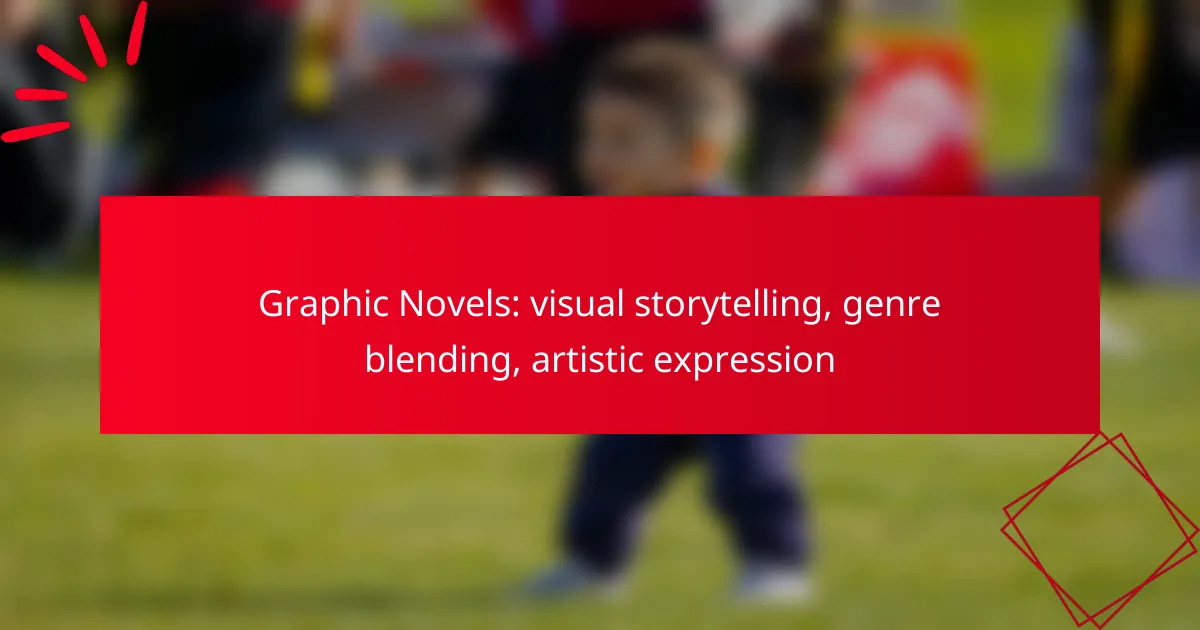 Graphic Novels: visual storytelling, genre blending, artistic expression